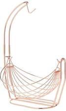 Rose Gold basket with Banana Hanger (SW2116RG)