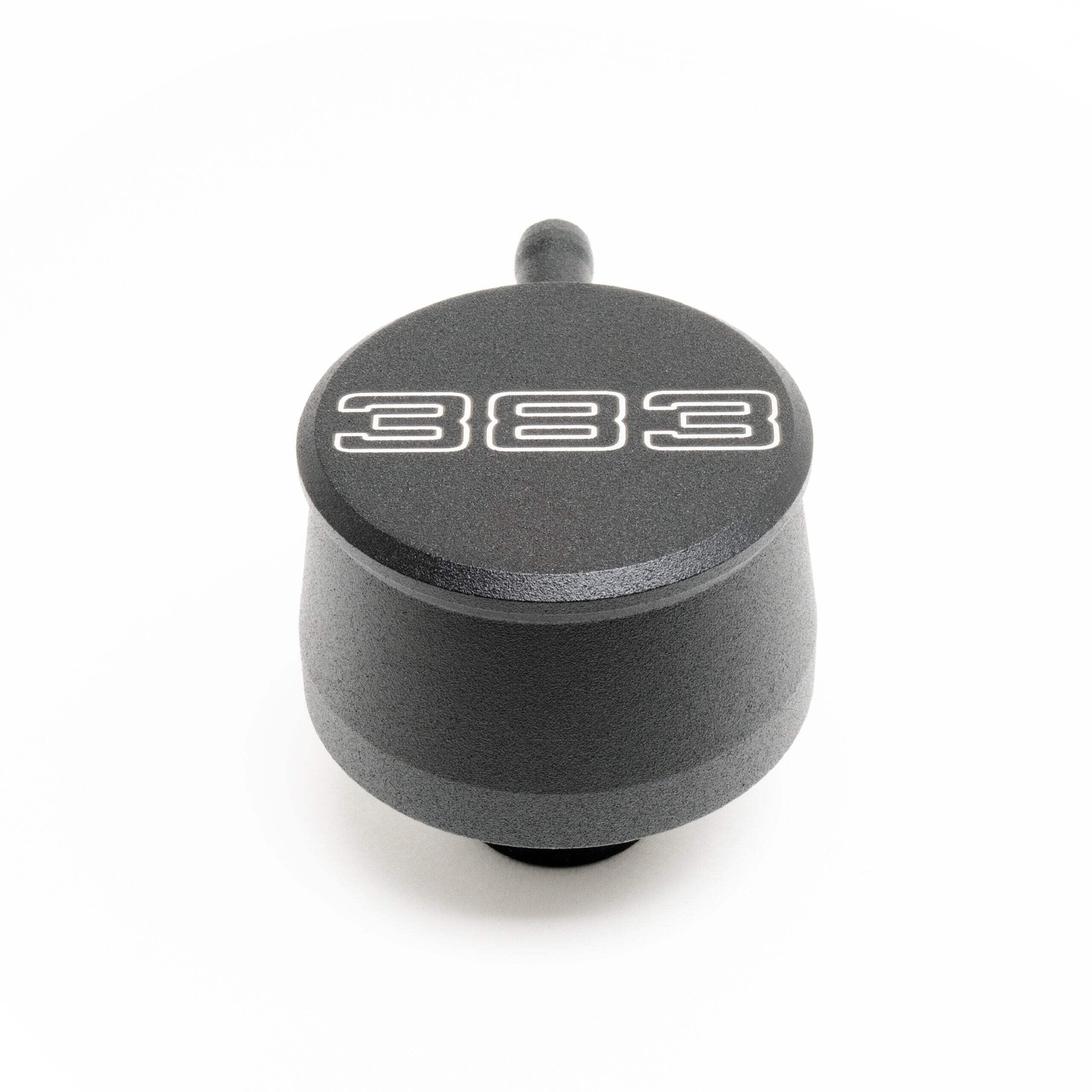 Fits Valve Cover Breather 383 Logo Black Each by Racing Power Co-Packaged R8343