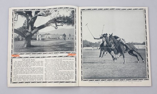 Libro ilustrado vintage de julio de 1932 del ferrocarril de Santa Fe California - Imagen 6 de 9
