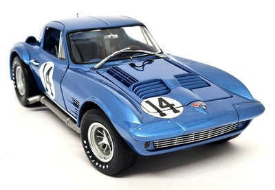 特価 exoto (1/18) コルベット Grand Sports Coupe 1/18 Exoto Chevrolet Corvette GRAND SPORT Coupe blue 1963