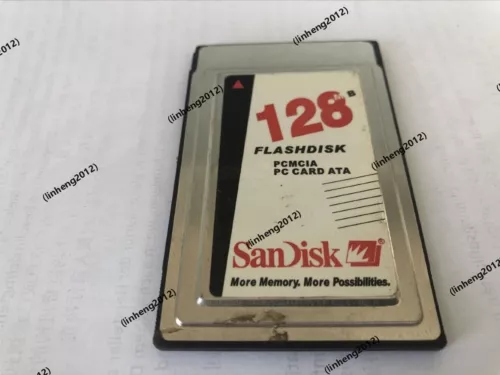 SANDISK 100MB FLASHDISK PC CARD ATA   SUNDISK SDP3B-100