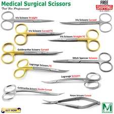 Instumax Surgical Scissors Medical Dental Veterinary Microsurgery Dissecting New