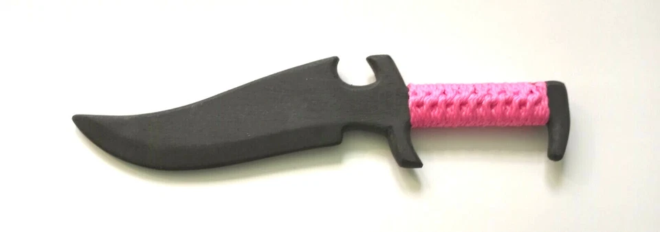 Kenpo Cuchillo Entrenador Entrenamiento Kempo Parker Réplica Kali FMA Rosa Artes Marciales Foto 2 de 2