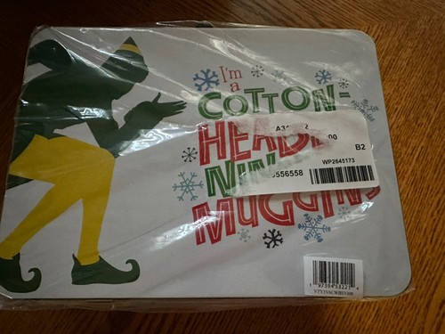Elf Buddy the Elf Large Tin Tote New Sealed - Picture 3 of 6