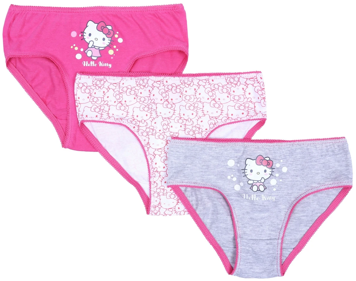 3x mutandine da ragazza Hello Kitty eBay