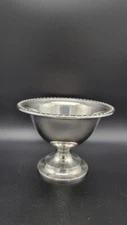 Vintage R. Wallace & Sons Sterling Silver Footed Bowl, 127 grams