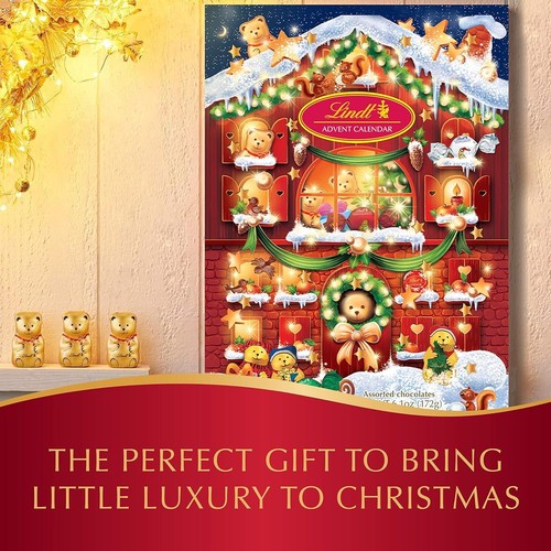 Premium 4,5 oz. Teddybär verschiedene Schokoladen Adventskalender - Kinder & Erwachsene - Bild 9 von 10