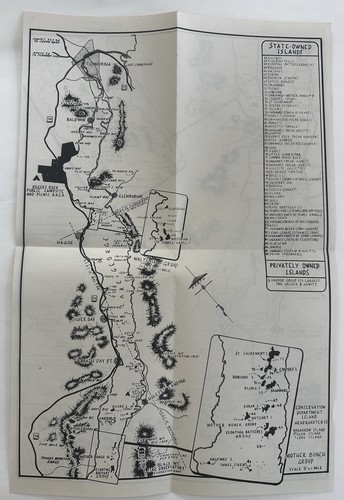 Lake George Region Campingplatzkarte 1961 Land & Wald seltene lokale Verbreitung - Bild 4 von 12