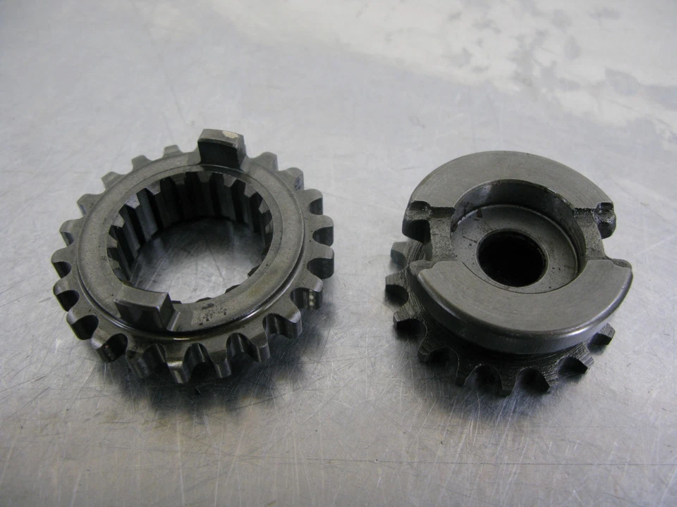 Suzuki GV1200 1985 Madura eje de manivela engranajes primarios fábrica principal OEM 85 Foto 4 de 4