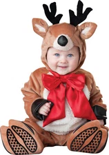 InCharacter Reindeer Rascal Infant Costume, Medium (12 - 18 Months) - 56004