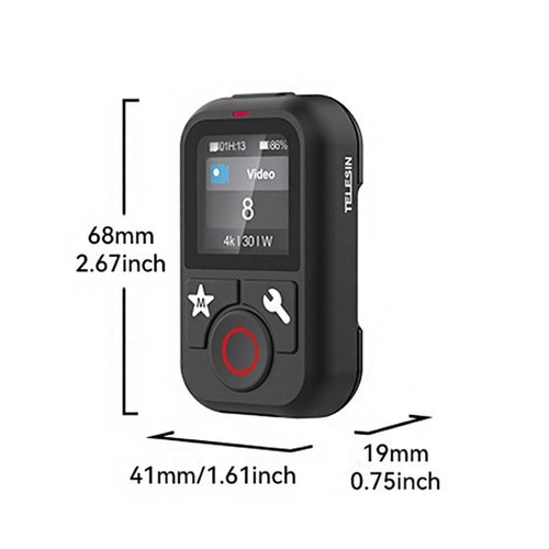 Control remoto inalámbrico inteligente con correa de mano para cámara Hero P9L4 N5Y5 X9G5 - Imagen 12 de 13