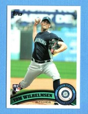 2011 Topps #333 Tom Wilhelmsen Seattle Mariners