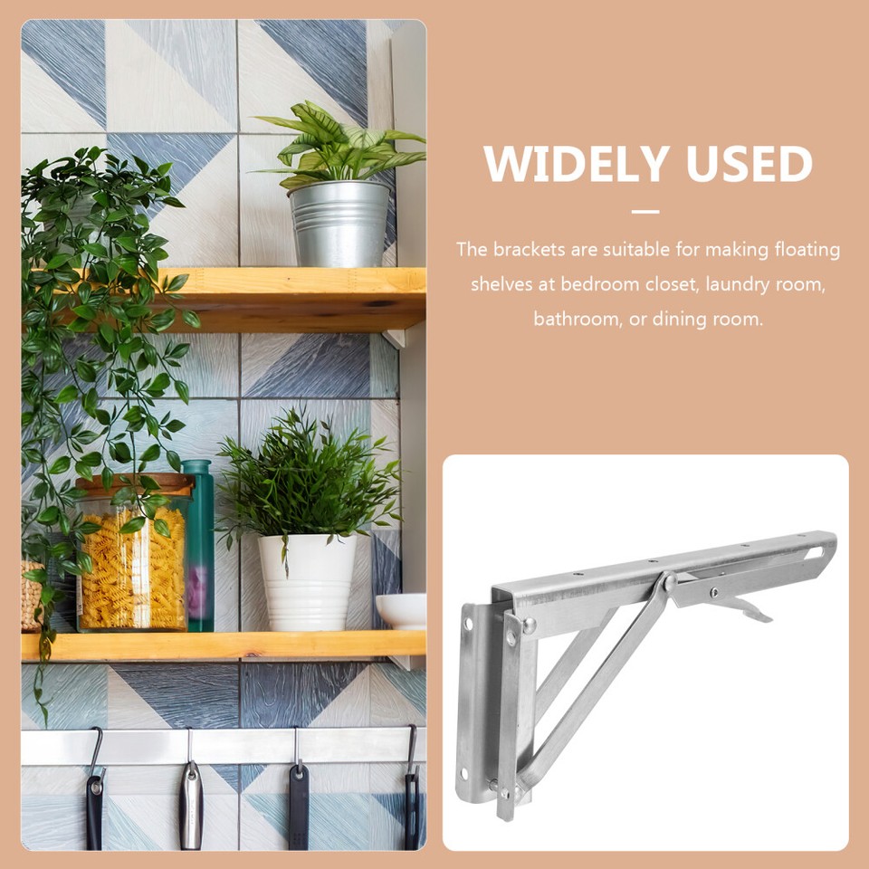 Wall Shelf Bracket Heavy Duty Shelf Bracket Sturdy Support Bracket for