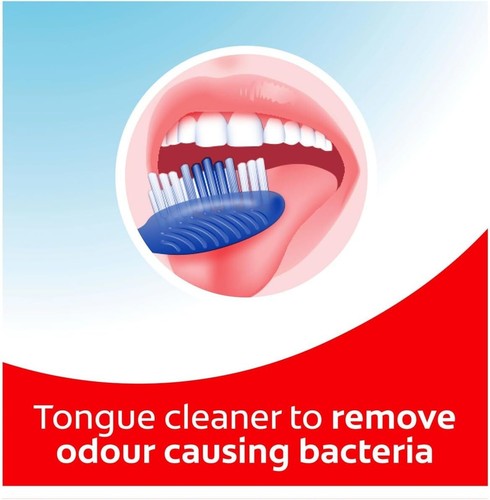 Colgate Extra Clean Manual Toothbrush, 1 Pack, Medium Bristles | Free Shipping - Bild 6 von 10