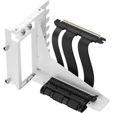 Fractal Design Flex 2 PCIe 4.0 x16 White, Halterung + Verlängerungskabel, weiß