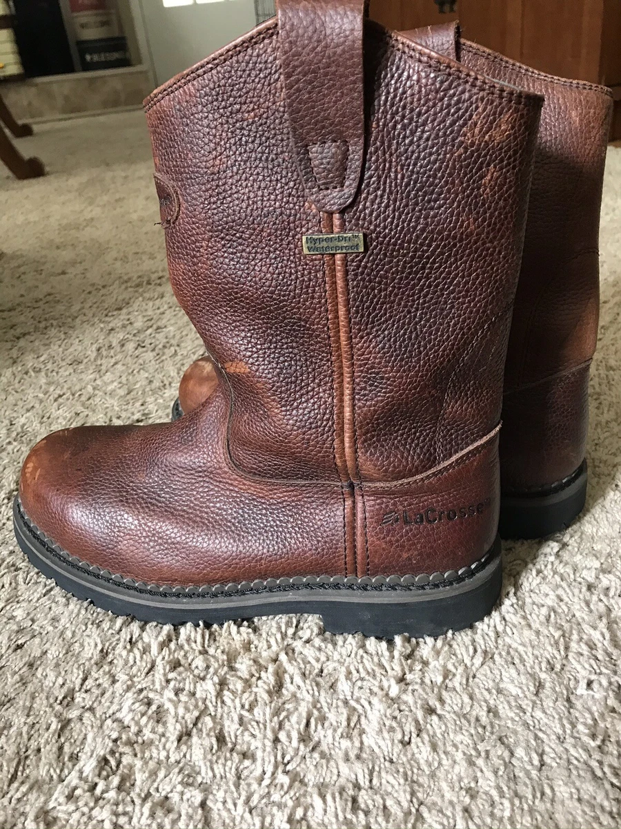 Lacrosse leather work clearance boots