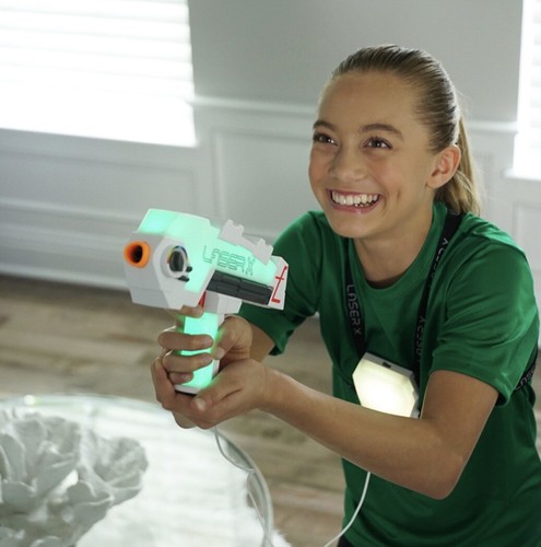 Laser X Blaster, 4-Player Revolution Laser Tag Blaster Toy Set - Picture 8 of 12
