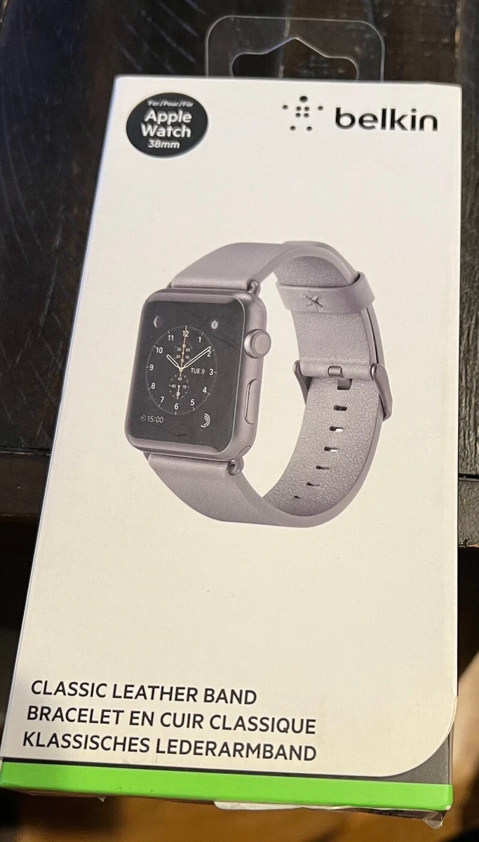 Belkin leather apple watch band sale