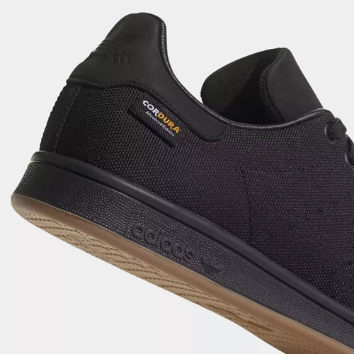 Adidas Stan Smith Cordura Herren Sneaker Schuhe Schwarz Gummi - Bild 5 von 8