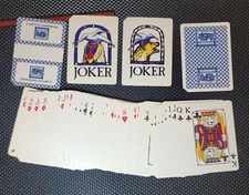 Vintage The Reserve Casino Playing Cards Complete Deck African Animals Themed