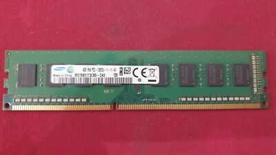 Samsung 1x 4GB = 4GB RAM Arbeitsspeicher DDR3 1RX8 PC3-12800U-11-11-A1 m378b5173CB0-ck0 HP