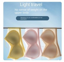 SALUTE E BELLEZZA REGGISENO TIPO SETA DI GHIACCIO TRASPARENTE DONNA ULTRASOTTILE