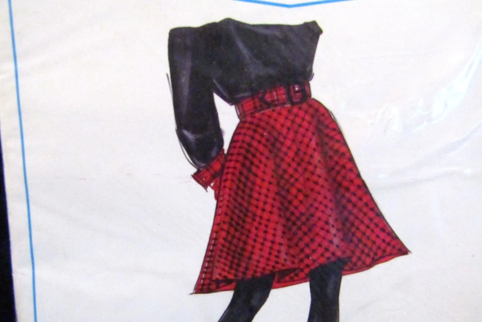 Neue Mode Womens Skirt Sewing Pattern G 20885 Size 8-18 Uncut New Sealed - Image 4 of 4