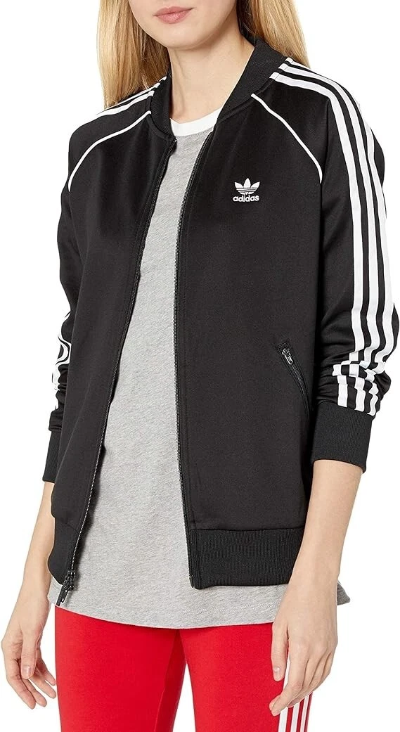 Adidas originals women's superstar track sale jacket