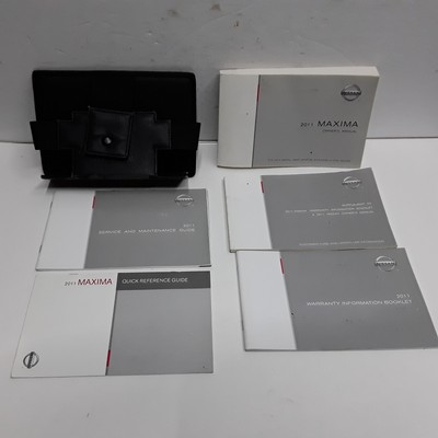 2011 Nissan Maxima Owners Manual Guide Book | eBay