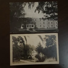 Vintage Postcards Loma Linda, 1923 and Emanuel Missionary College, 1955