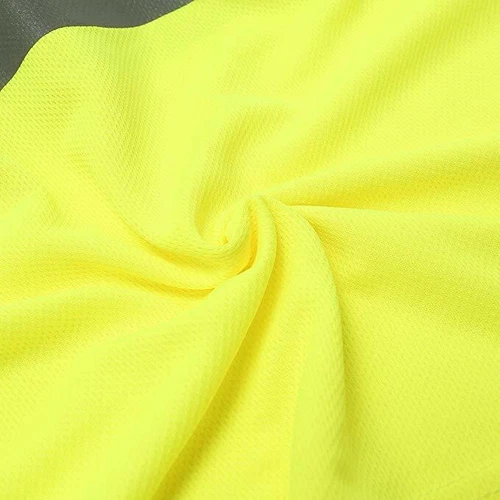 Hi Vis T Shirt ANSI Class 3 Reflective Safety Lime Short Long Sleeve Road Work image 10