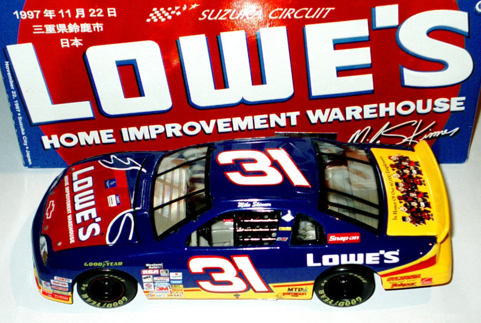 1/24 NASCAR #31 "Mike Skinner" SUZUKA WIN ACTION CHEVY Monte Carlo '97 NEU & OVP - Bild 2 von 3