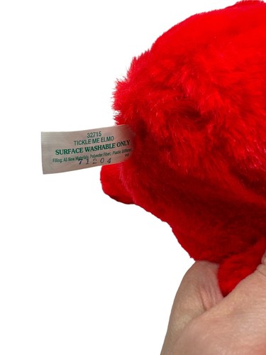 Tyco Sesame Street 1997 Vintage Tickle Me Elmo Talking Plush Doll #32715 - Picture 7 of 12