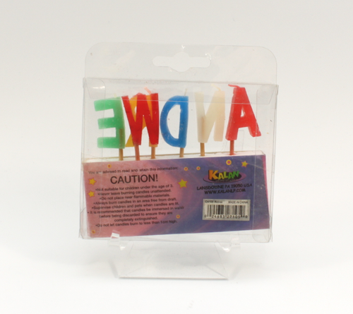 Alphabet Name Birthday Candles Personalized Put Their Name In Lights Choose One - Picture 13 of 15