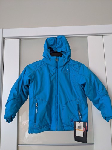 Spyder Girls Bitsy Lolly Full Zip Jacket Size 7 NWT - Picture 2 of 5