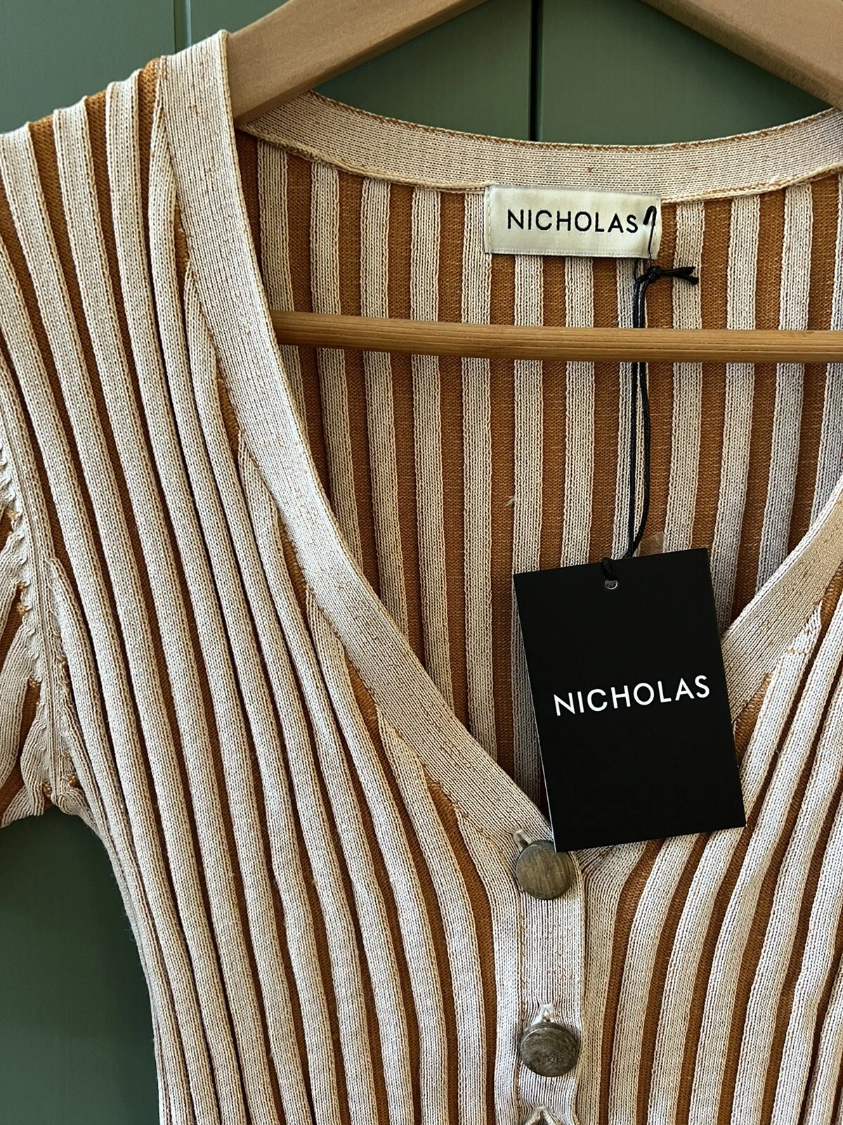 Nicholas Ribbed Top Shirt