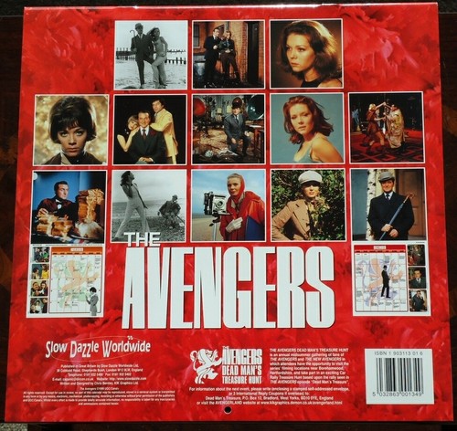 The Avengers British TV 2000 Wall Calendar(12X12) - Picture 2 of 2
