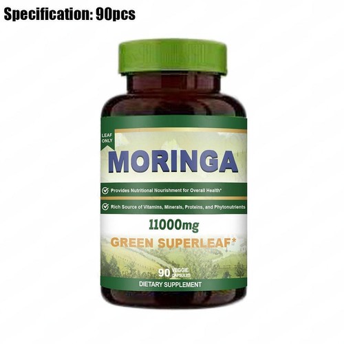 Organic Moringa Capsules 90 Capsules Immune Support Nutrient-Rich superfood O3M5 - Picture 11 of 15