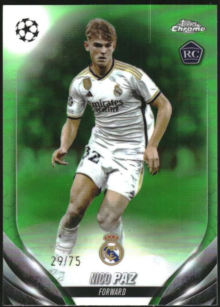 NICO⭐︎ 2023-24 Topps Chrome UEFA Club Competitions - Nico Paz #66