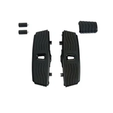 Black Driver Footboard Brake Pedal Shifter Pegs Fit For Harley Touring 1986-2024