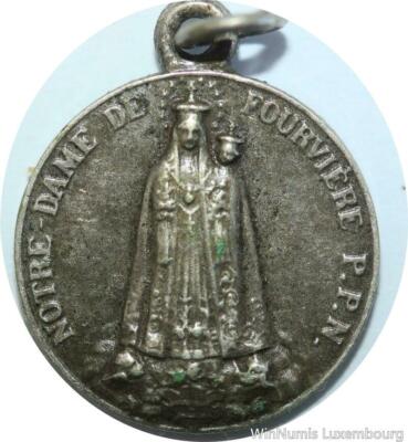 Médaille Ancienne – Sanctuaire De Notre-Dame De Fourvière, Lyon (métal)