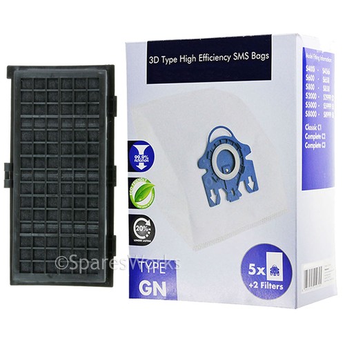 5 3D Type GN Bags Active Air Filter For 