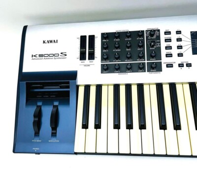 【希少】Kawai カワイ K5000S シンセサイザー Kawai K5000S Synthesizer Rare Vintage w/Power cable manual
