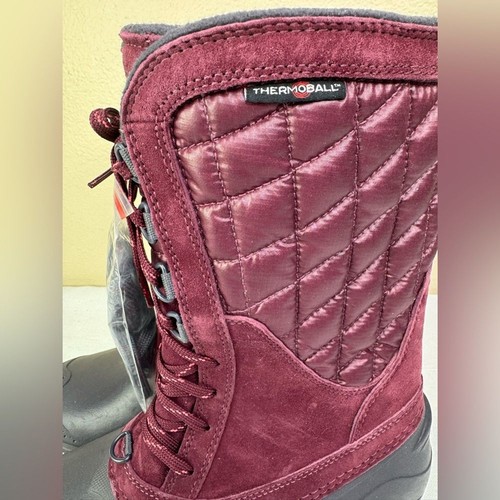 North Face Therboball Boots Size 8 New 8 Quilted Snow Boots Women’s - Picture 2 of 10