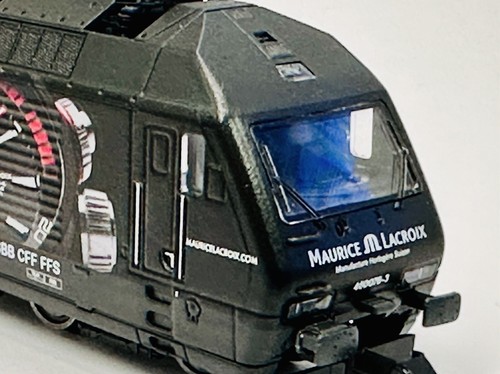 Fleischmann 731378 N scale SBB Re460 Electrical Loco Maurice Lacroix black 1:160 - Picture 13 of 20