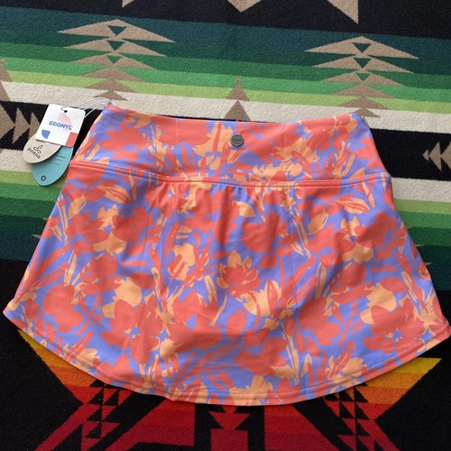 NWT prAna Belltello Swim Skirt Morning Glory Bloom Women's XS UPF 50+ - Picture 6 of 7