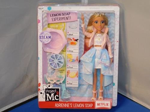 2017 MGA Entertainment Project MC2 Adrienne's Lemon Soap Doll NMISB!
