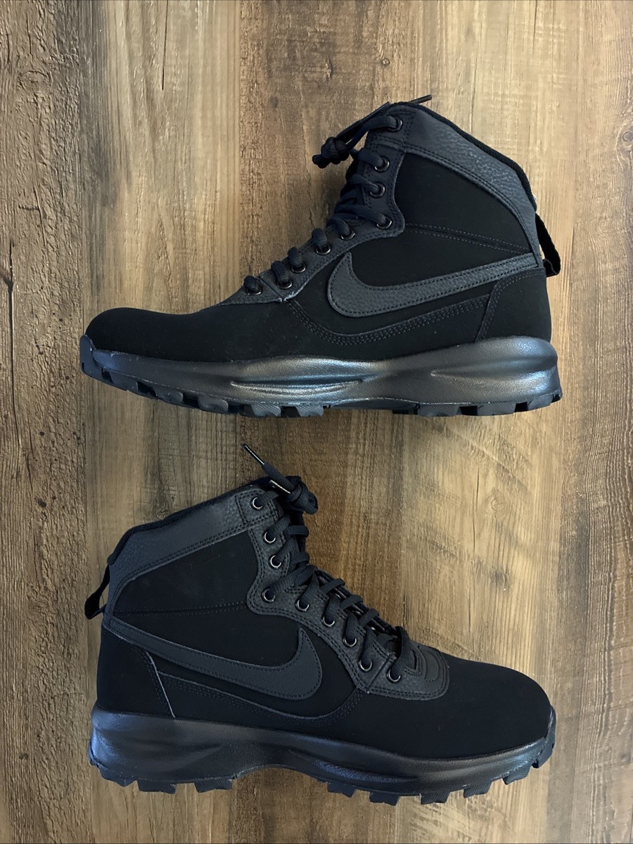 Nike Manoadome Triple Black Boots Men Size 10.5 New 844358-003 | eBay