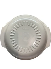 Tupperware | Microwave | Stack Cooker | Steamer |Almond 3 Qt 3 Piece Set Vintage