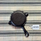 Wagner Ware 1050 Mini Skillet Double Spout Ashtray, Spoon Rest